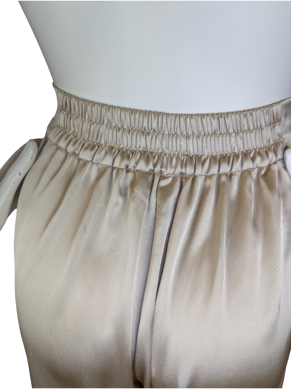 House of Harlow 1960 Champagne Satin Wide Leg Palazzo Pants Size Small - Picture 6 of 13